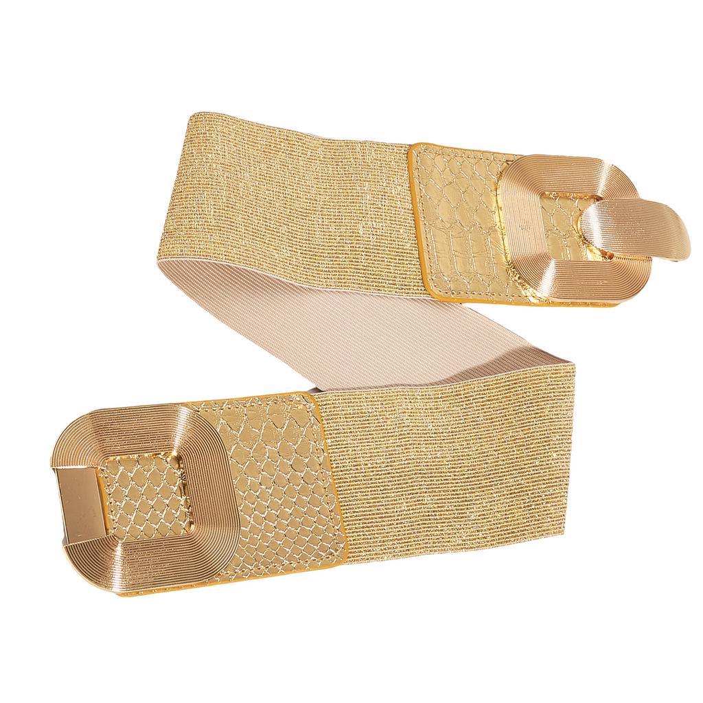 Simple Elastic Wide Belt For Women Dress Comfortable And Stretchy Corset Belt Waiststrap For Evening Party Formal Event