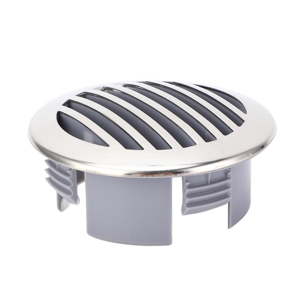 3.5in8.89cm Airflow Vent Cover 316 Stainless Steel Round Anti Rust for RVs Campers Boats Yachts