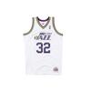 Mitchell & Ness Юта Джаз 1991 92 Карл Мэлоун Swingman Джерси SMJYCP18003-UJAWHIT91KMA