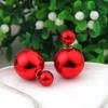Cute Beans Korean Double-Sided Pearl Ball Earrings - Trendy, Versatile Jewelry