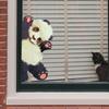 ПВХ непослушная панда настенные наклейки декоративные настенные наклейки для детей девочек мальчиков спальня детская