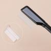 Tools Eyelash Comb with Cover Eyelashes Separator Curler, Makeup Brush Brow Comb Eyelash Brush