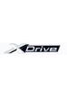 AAAOQ1 New Chrome Black Fender & Trunk Emblem Sticker for BMW 3/4/5/6/7/8 Series X3/X4/X5/X6/Z4/GT - SDrive/XDrive/EDrive Badge Decal