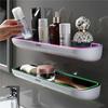 Bathroom Shelf Storage Rack Holder Wall Mounted Toilet Storage Organizer Household Bathroom Accessories