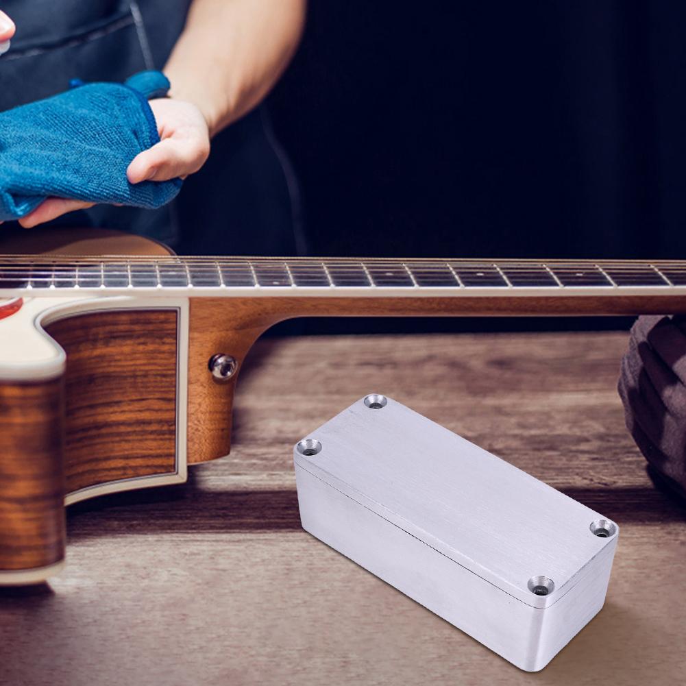 1590A/1590B Effects Pedal Enclosure with Screws Aluminum Guitar Effect Cases Holder Replacement Durable Musical Instrument Kit