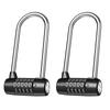 5 Digit Combination Lock Waterproof Security Padlock Outdoor Safety Gym Door Lock Lengthened Shackle Lock
