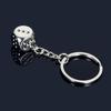 Lucky Dice Key Chain Personalized Zinc Alloy Keychain Accessories Creative Metal Key Cord Car Key Ring Gifts