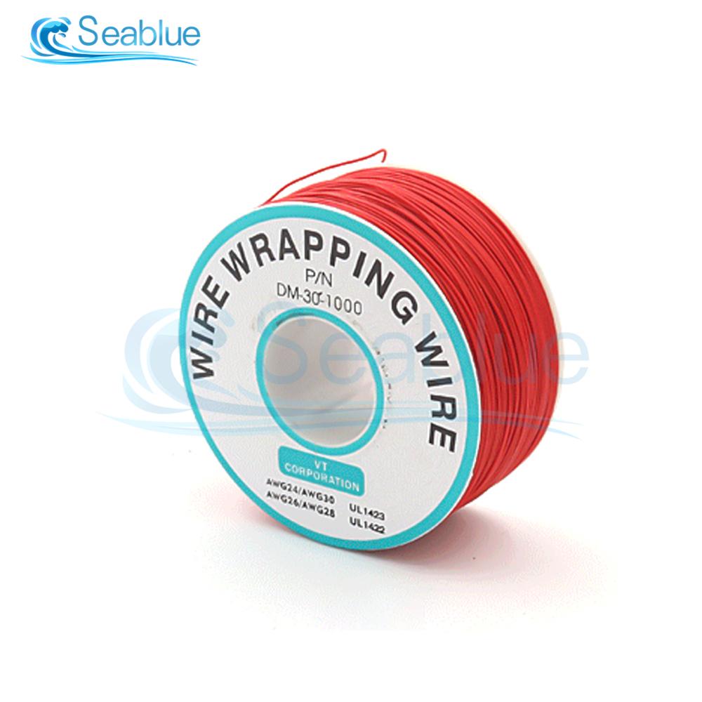 250 м 30AWG обмоточный провод луженая медь B-30-1000 кабель макетная плата перемычка изоляция электронный проводник провод соединитель