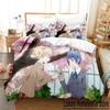 Kageki Shojo Постельное белье Односпальный Полуторный Двуспальный Кингсайз Комплект для кровати Взрослый Детский Спальня Комплекты пододеяльников 3D Принт Аниме Комплект простыней