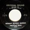 7-дюймовая пластинка PRESTON EPPS - Bongo Bongo Bongo / Hully Gully Bon OS09 Original Sound 1960 US Рок Б/У