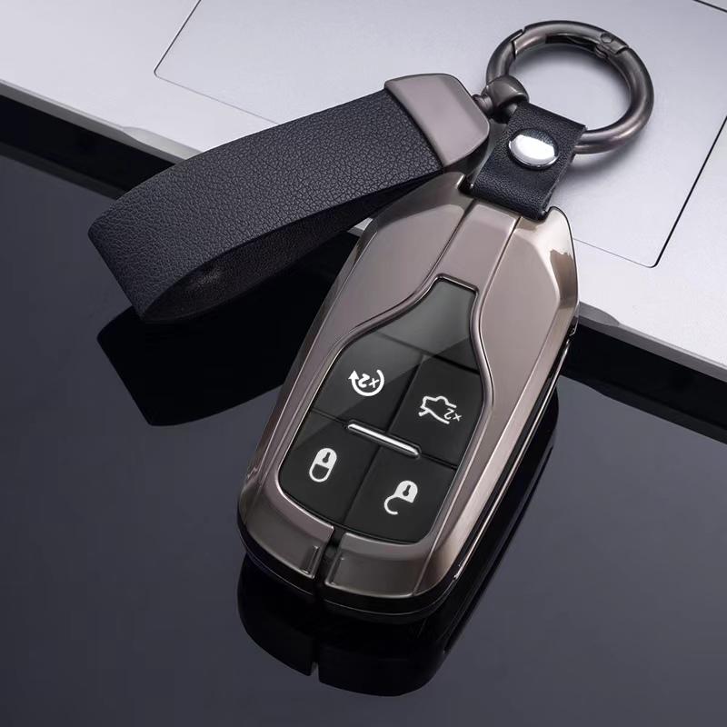 Металлический сплав Чехол для ключа автомобиля Защитная оболочка Держатель Набор Для Maserati Ghibli President Grecale Levante GranTurismo Quattroporte