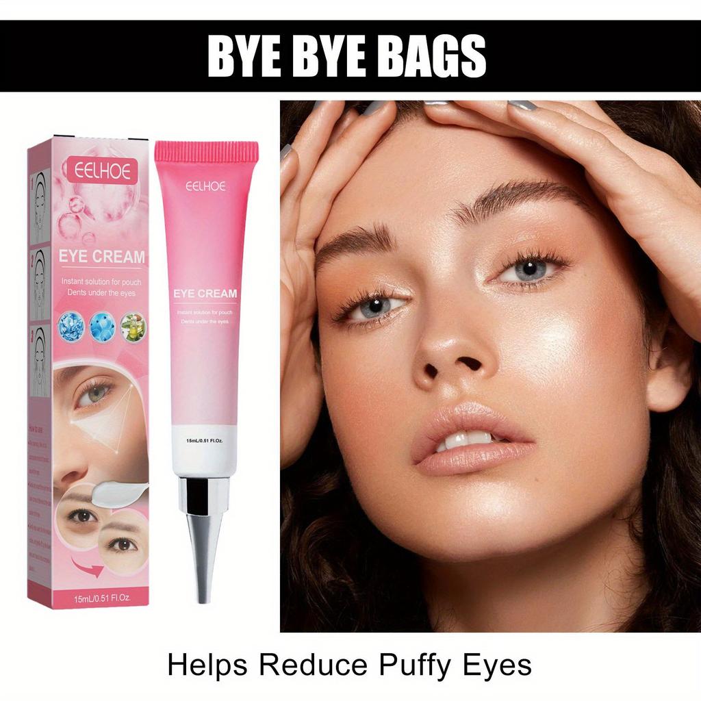 Instant Eye Cream Smooth, Elastic and Wrinkle-free Eye Cream Refreshing and Hydrating Eye Contour Care and Brightening Eye Care