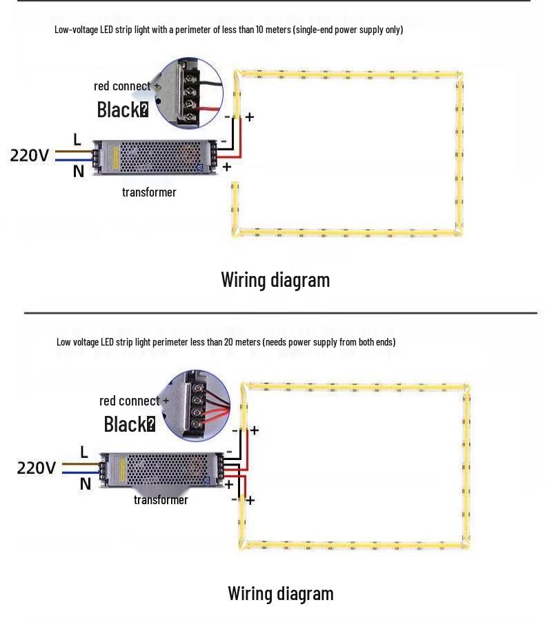 Ultra-Thin Silent Indoor Switching Power Supply, 220V to 12V/24V, 60/400W, LED Strip Driver Transformer for Light Boxes