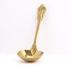 1 шт. 304 нержавеющая сталь половник для супа кухонный инструмент кухонные принадлежности золотой черпак столовые приборы позолоченная ложка для сервировки супа