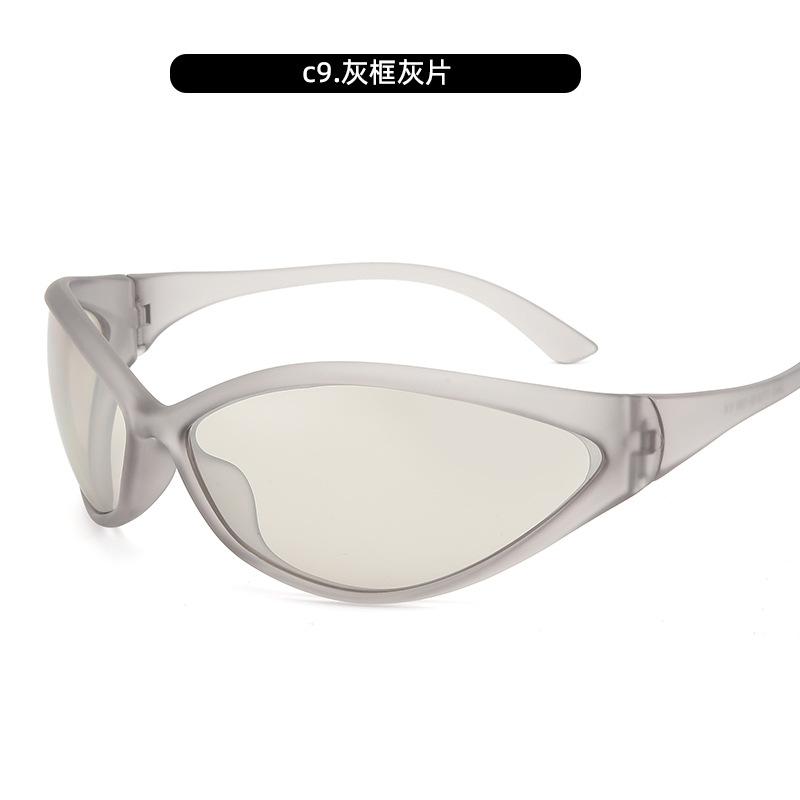 Солнцезащитные очки Gm Cat Eye просты и соответствуют тренду уличной фотографии Cold Wind женские солнцезащитные очки с защитой от ультрафиолета для мужчин
