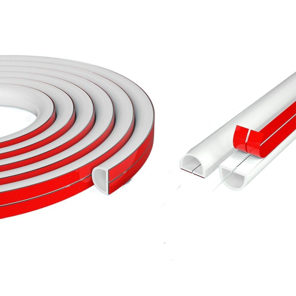 Arc Cord Protector Anti-extrusion Extension Wiring Duct Protector Electric Wire Slot  Home Outdoor