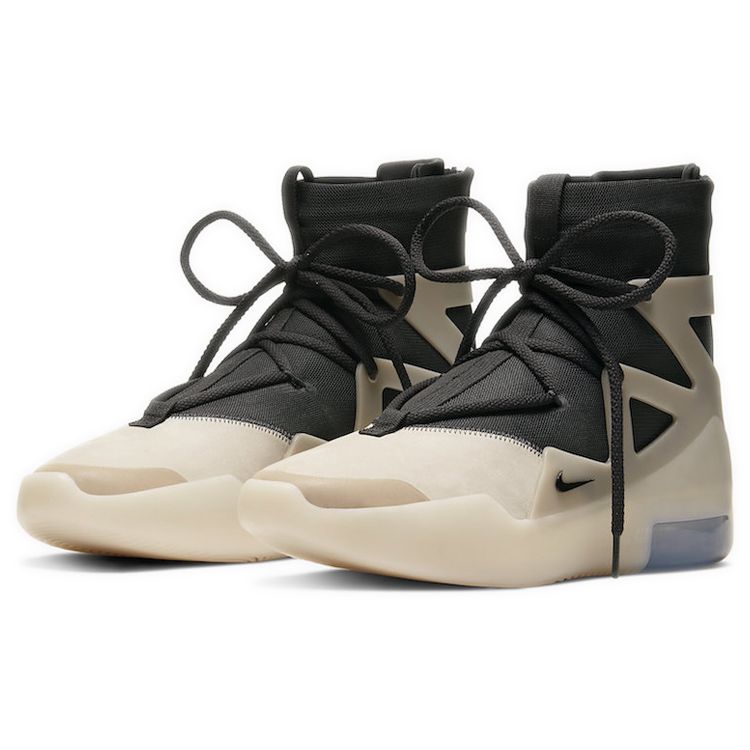Nike Air Fear of God 1 The Вопрос Мужские Кроссовки Разноцветные Off-Noir String AR4237-902