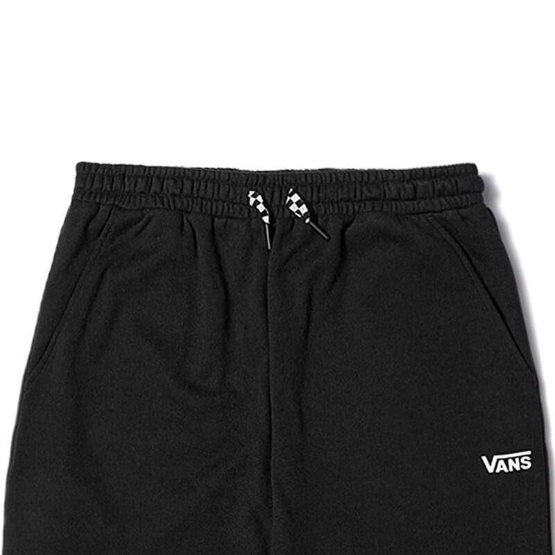 Vans Однотонные прямые повседневные брюки со средней талией, женские низы, черный цвет VN000FCZBLK