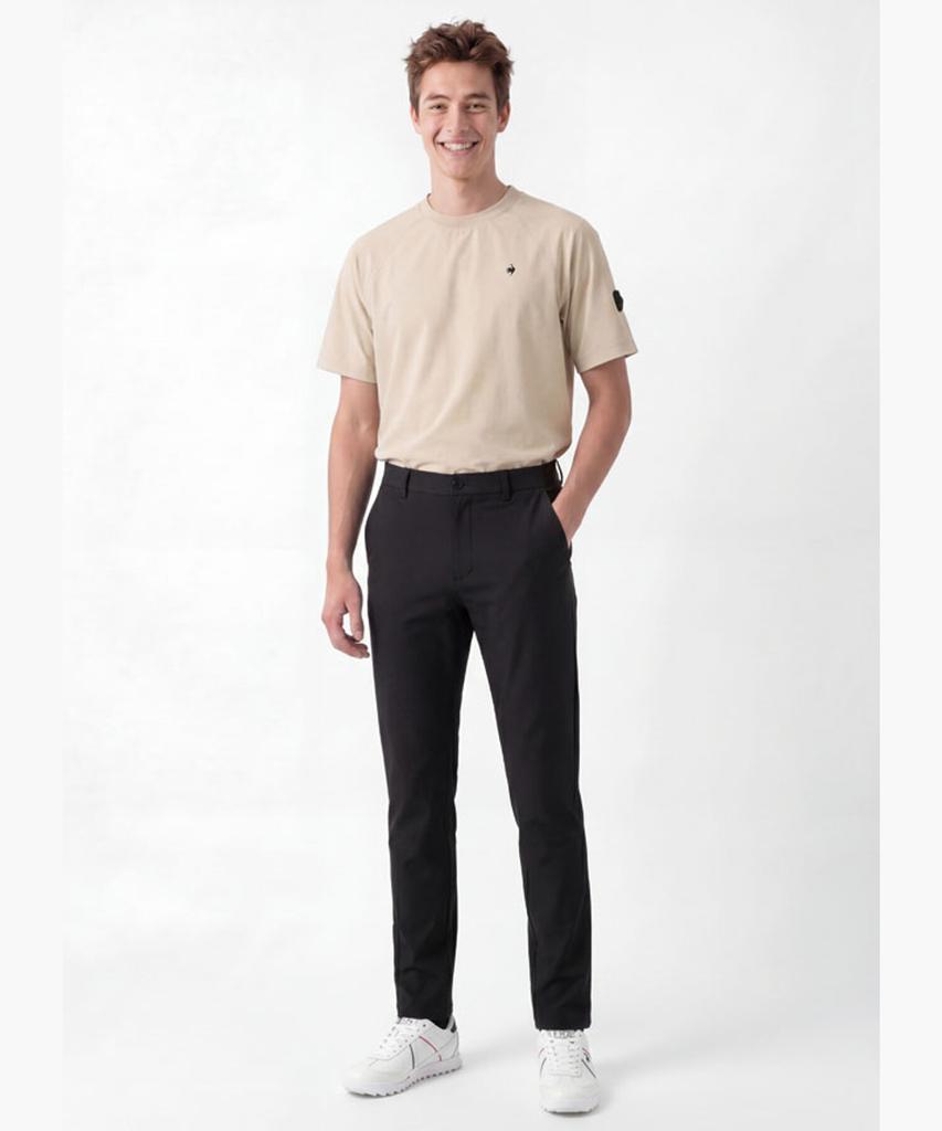 LECOQ GOLF Мужские узкие базовые брюки _Blck Gr121Mpt32