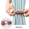 Strong Magnetic Curtain Tiebacks with Gourd Buckle - Modern Style, No Drilling Required