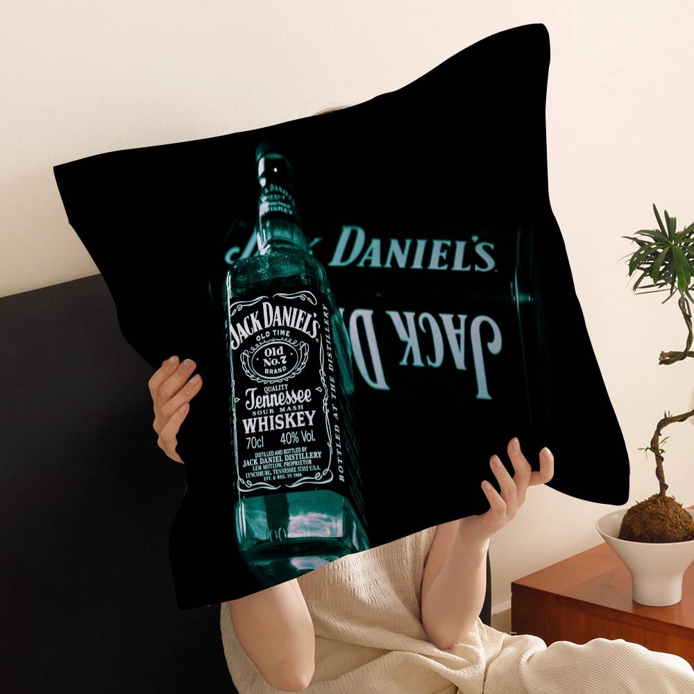 J-Jack D-Daniels Наволочки Мультяшные Декоративные для Дивана Домашние Двусторонние Короткий Плюш Милые Наволочки