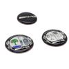 AABGT1 Aluminum 29mm Car Multimedia Knob Badge Stickers for Mercedes Benz W124 W140 W163 W202 W203 W204 W205 CLA CLK CLS GLA GLC