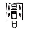 Car Interior Trim Sticker Decal Kit Carbon Fiber Look For 10-16 Infiniti G25 G37