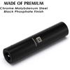 MIXPOWER 1/2" Привод. x 3/4 дюйма, Сверхдлинная, Глубокая, 6-гранная, Ударная, Легированная Сталь Cr-Mo, Дизайн с Радиусными Углами, Двойная Маркировка Размеров, Длина 5 дюймов
