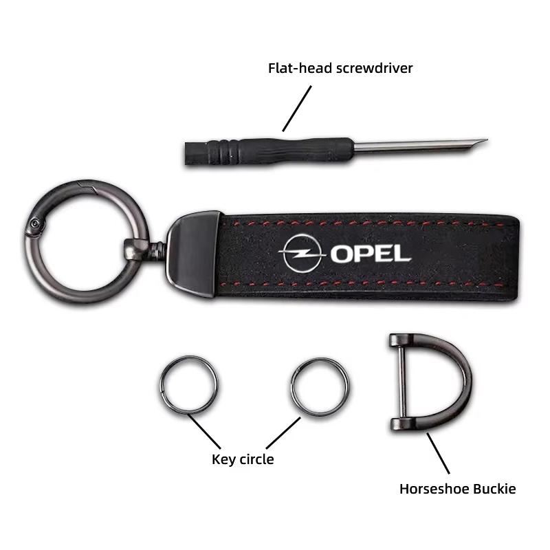 Opel Car Tire Wheel Valve Caps Cover Car Key Chain Ring Keychain For Opel Corsa D Astra Insignia Mokka Adam Combo OPC Vauxhall IL1
