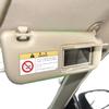 Автомобильный солнцезащитный козырек с зеркалом для макияжа 74320-02B20 для Toyota Corolla E160 E170 2014 2015 2016