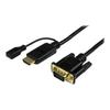 HDMI To VGA Adapter Cable - STARTECH - 3 M - Black - 1920x1200 - Active Converter