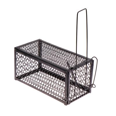 Клетка для ловли мышей Ловушка для грызунов Мышеловка для отлова животных Самоблокирующаяся мышеловка Многоразовая ловушка для ловли крыс Клетка для крыс