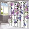 JINRUN Bathroom Thickened Waterproof Curtain Mildew Proof Shower Curtain Shower Partition Curtain Shower Curtain Bathroom Curtain Free Perforation