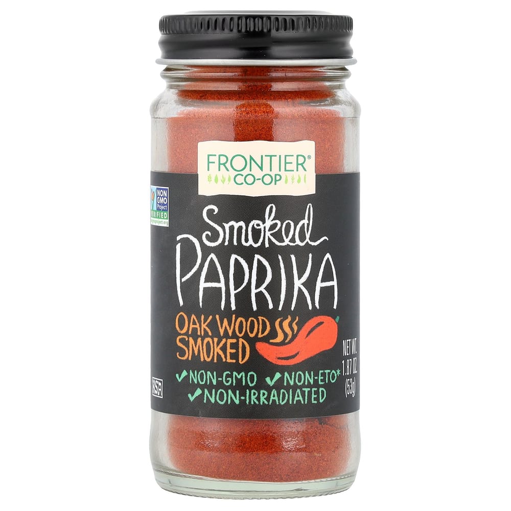 Frontier Natural Products Oakwood Smoked Paprika 1.87 oz (53 g)