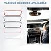 Silicone Cover Decoration for Rearview Mirror Protection Frame for Model3/Y