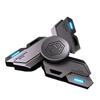 Metal Luminous Fidget Spinner EDC Relieve Stress Reducing Toys Antistresse Spinning Top Tip Gyro Hand Glowing Rotating Children