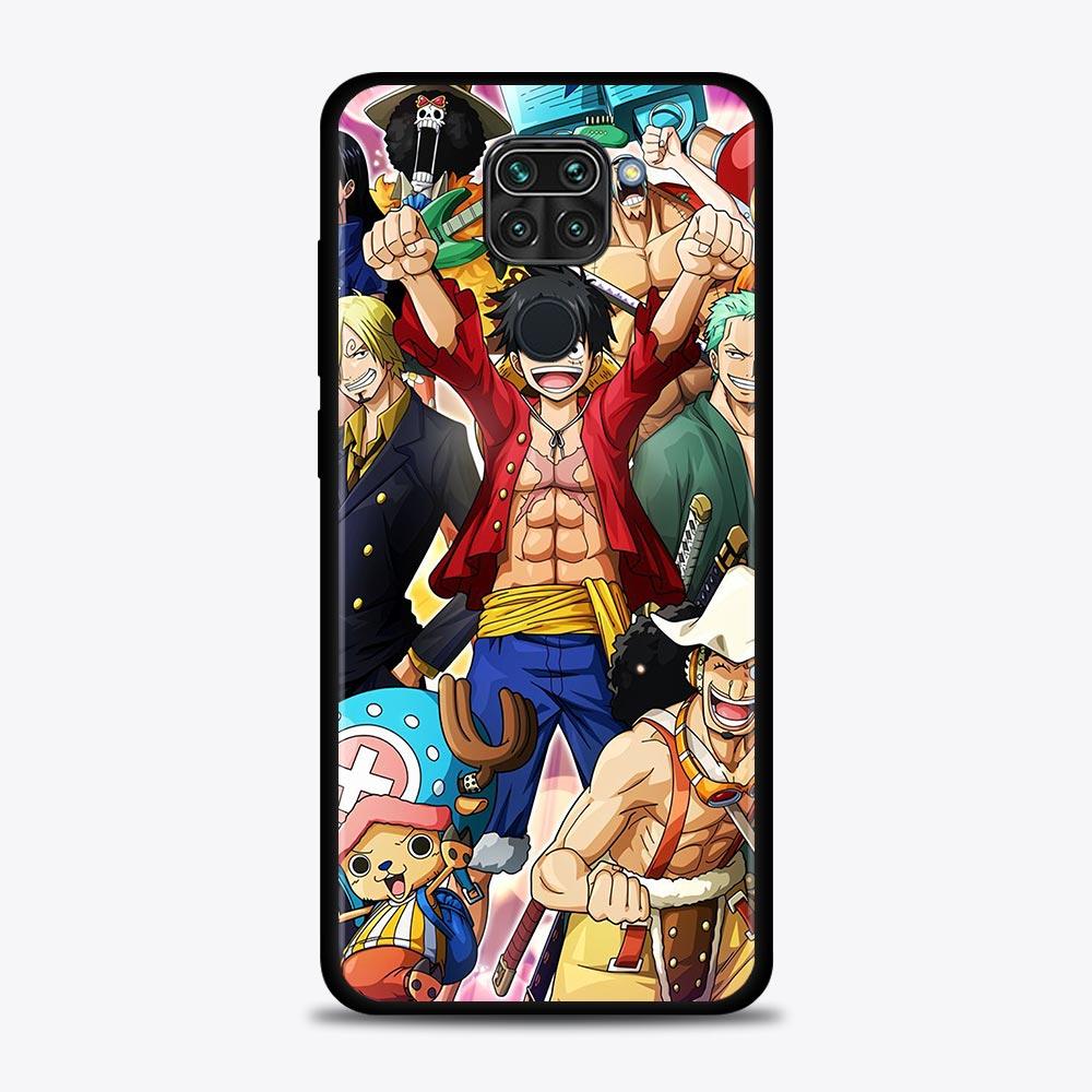 Чехол для телефона Xiaomi Redmi Note 11 8 10 pro Max 9T 9S 8T 8 7, чехол для Redmi 10 9 9C 9A One Piece Луффи Чоппер Зоро Нами Санджи