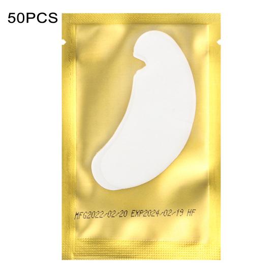 50 пар Мягкие нетканые гелевые патчи под глаза для наращивания НАКЛАДНЫХ ресниц Ультратонкий коврик для патчей для глаз для ресниц