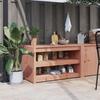 VidaXL Outdoor Kitchen Cabinet 106x55x64 Cm Solid Douglas Wood 832336