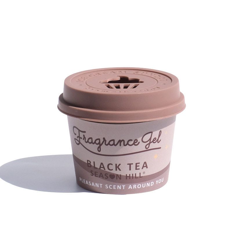 Ice Cream-Scented Flameless Aromatherapy Home Bathroom Air Freshener Car Solid Fragrance Balm Freshener