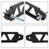 218mm Aluminum Universal Auto Car Battery Tie Down Mount Battery Holder Bracket Brace Bar Burnt Blue