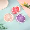 New Sweet 100Pcs Colorful Lemon Fruit Slice Resin Flatback Cabochons Realistic Orange Slices Food Model for Jewelry Making DIY