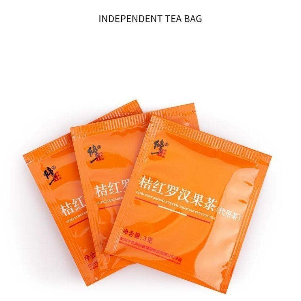 Чай с мандарином и гарденией, архатом, стеркулией и морской жимолостью, успокаивающий горло чай