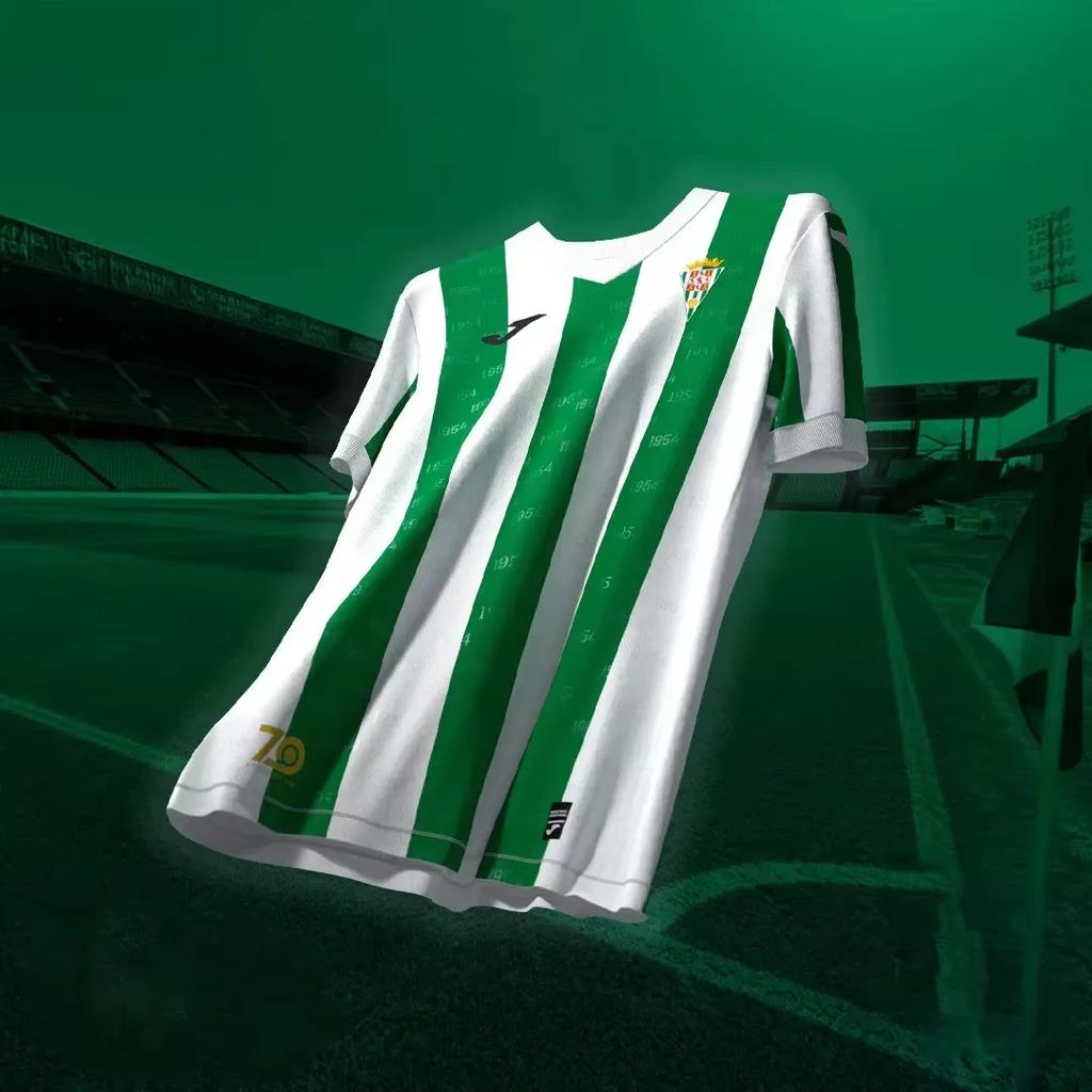 24-25 Team Cordoba Top Летний повседневный спортивный уличный свободный топ с 3D-принтом Футболка без индивидуального заказа