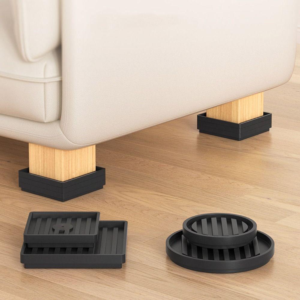 Heavy-Duty Furniture Foot Pad Non-slip Bed Lifter High Quality Bed Lifts Risers  Refrigerator