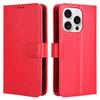 For iPhone 16 Pro Case Crazy Horse Texture PU Leather Phone Wallet Cover