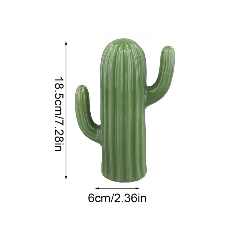 1 шт., настольное украшение ручной работы, имитация кактуса, домашнее украшение, кактус, орнамент, декор комнаты 5X14/6X18,5
