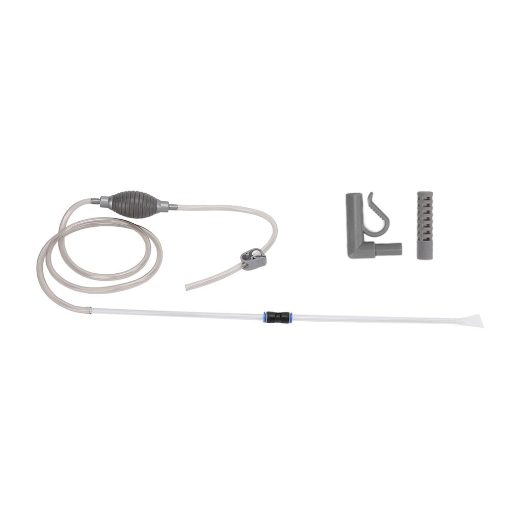 Aquarium Siphon Cleaner Plastic Siphon Sand Remover with 3 Nozzles for Fish Tank Cleaning Water ChangeStandard Type