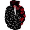 Popular Anime Naruto Akatsuki Itachi 3D Digital Printing Pullover Sweatshirt Hoodie Men's And Women's Fashion
