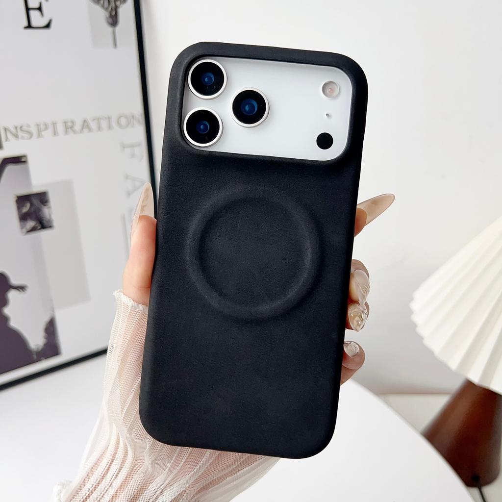 Роскошный чехол для телефона iPhone 12 13 14 15 Plus 16 17 Pro Max 17 Air Magsafe Магнитная беспроводная зарядка Защита